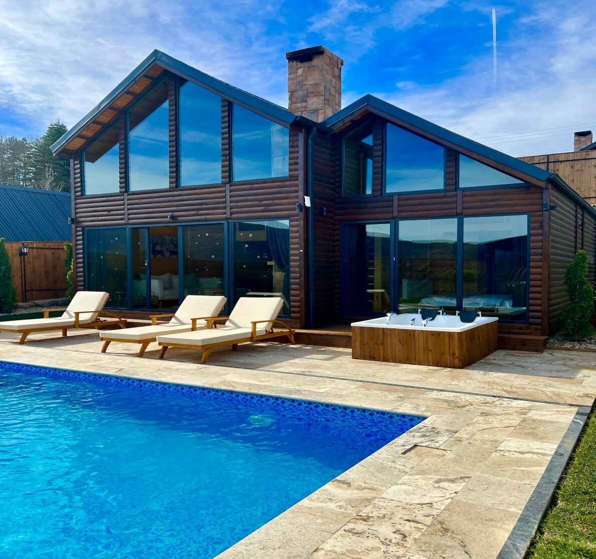Sapanca Şömineli Bungalov Evleri