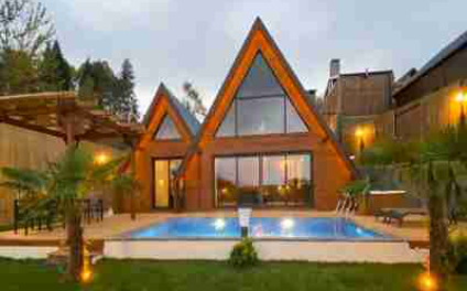 Kendinize Özel Havuzlu Bungalov Tatili