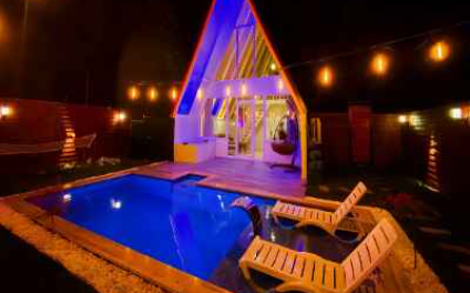 Özel Isıtmalı havuzlu ve Jakuzili Tatil