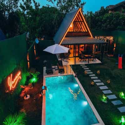 Doğayla İç İçe Şömineli Bungalov Tatil